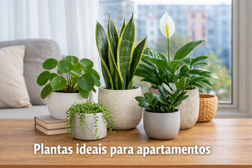 5 plantas ideais para apartamentos