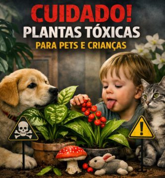 10 plantas tóxicas pets e crianças
