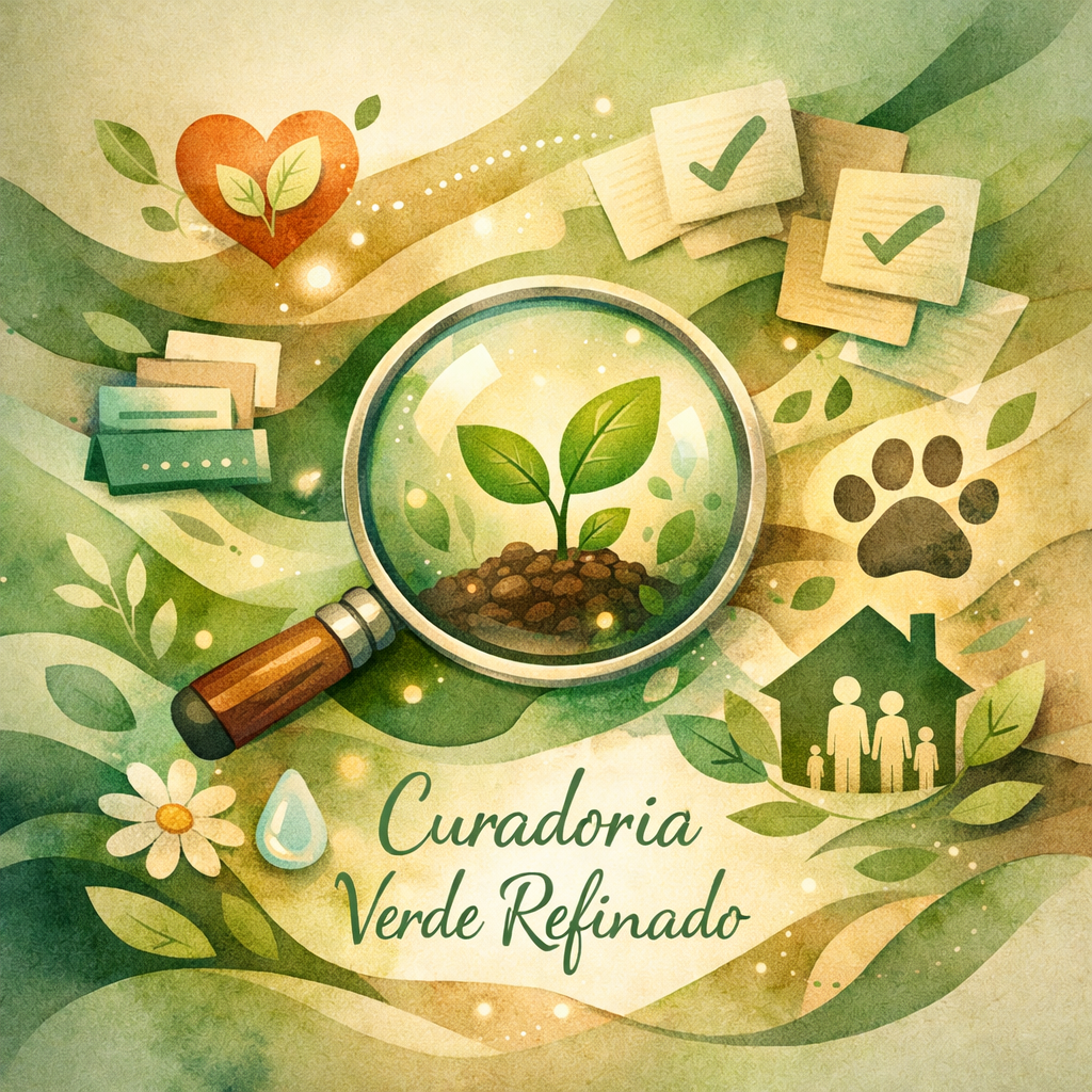 Curadoria verde refinado 