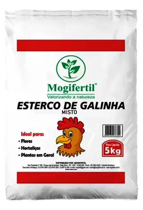 Esterco de galinha 5kg