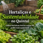 Hortaliças em casa em horta sustentável com alface, couve e rúcula frescas