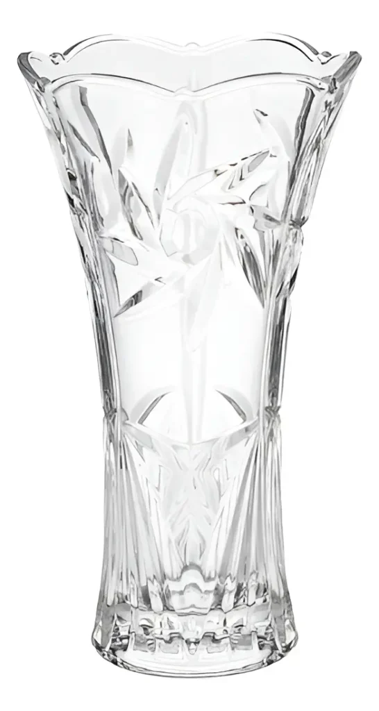 Vaso Vidro Planta 23cm Flores Decora&ccedil;&atilde;o Sala Plantas Festas